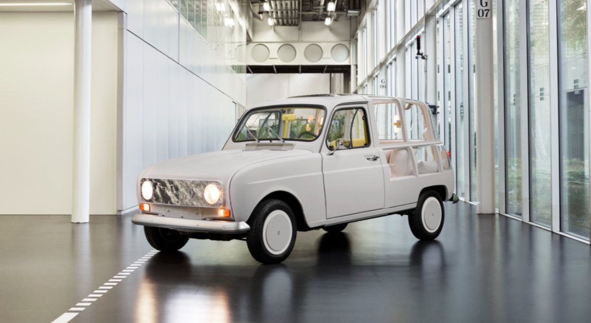 Renault, passione retrò: ecco il restyling della Renault 4!
